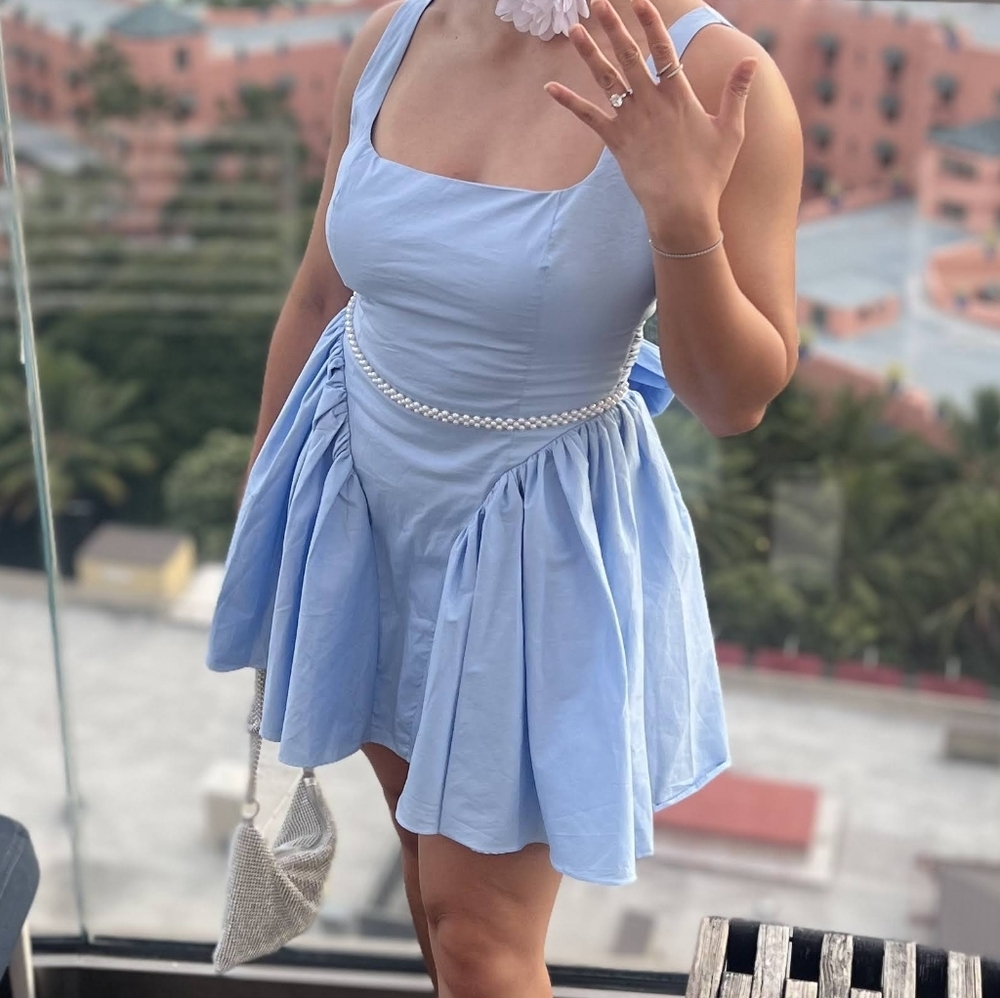 Elegant Blue Dress
